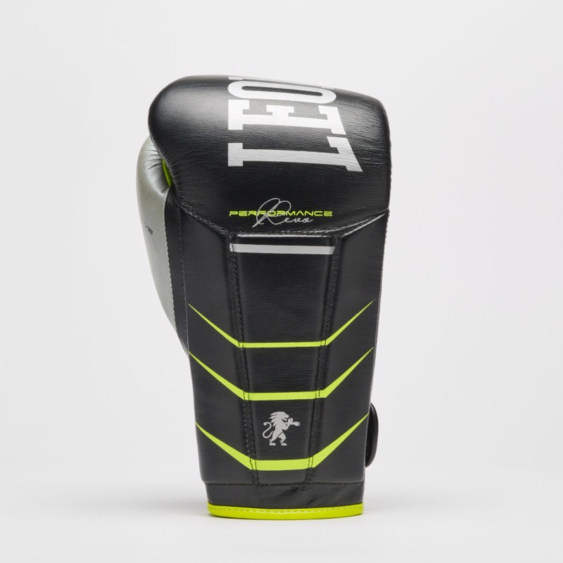 Leone REVO FLUO PERFORMANCE BOXING GLOVES-black